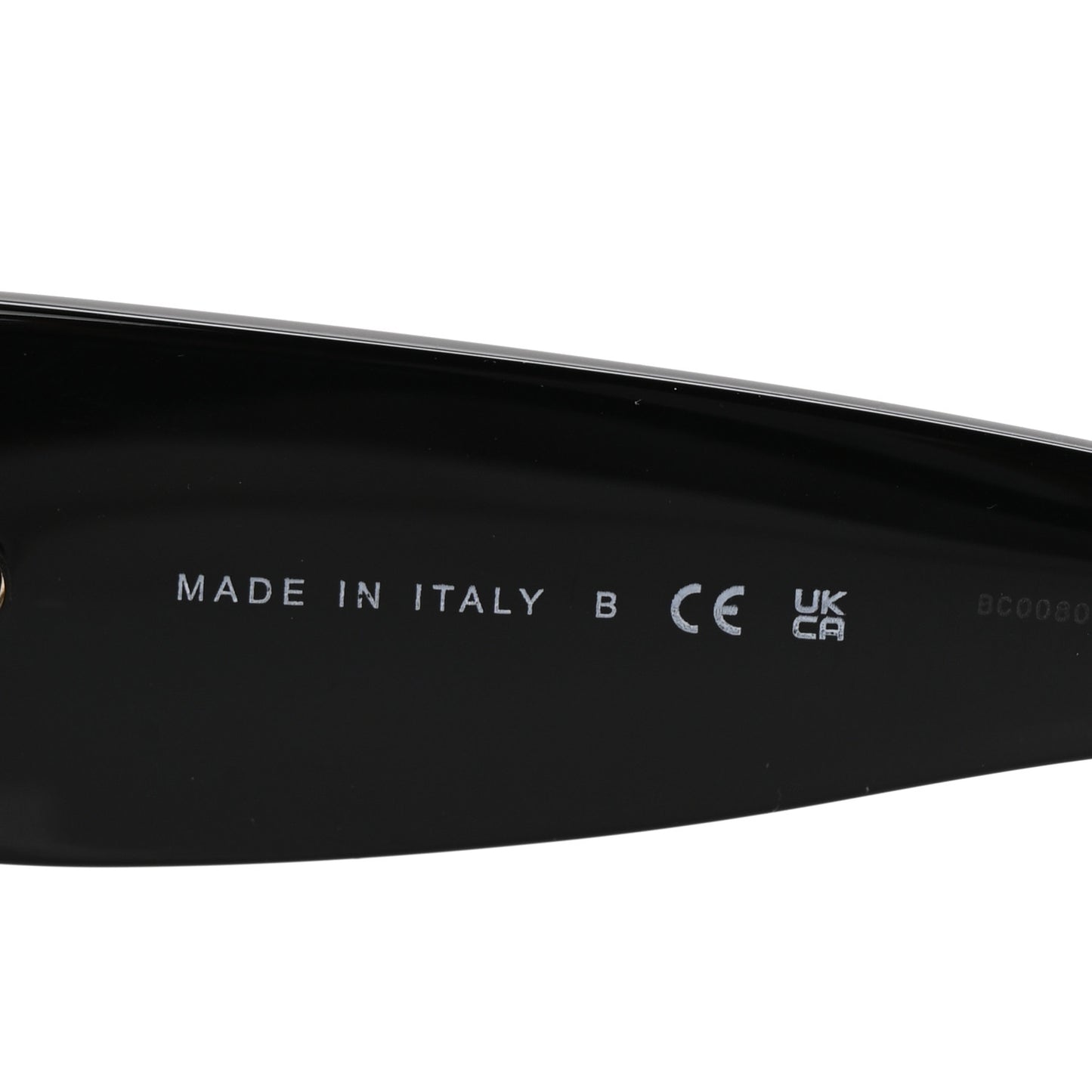 Acetate Rectangle Sunglasses 5435 Black