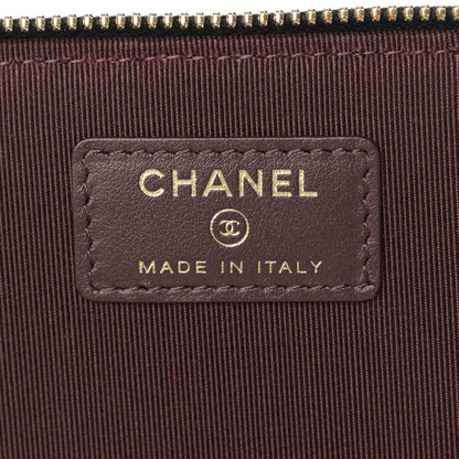 Chanel Caviar Quilted Small Vanity Case With Chain Black 6 of 9