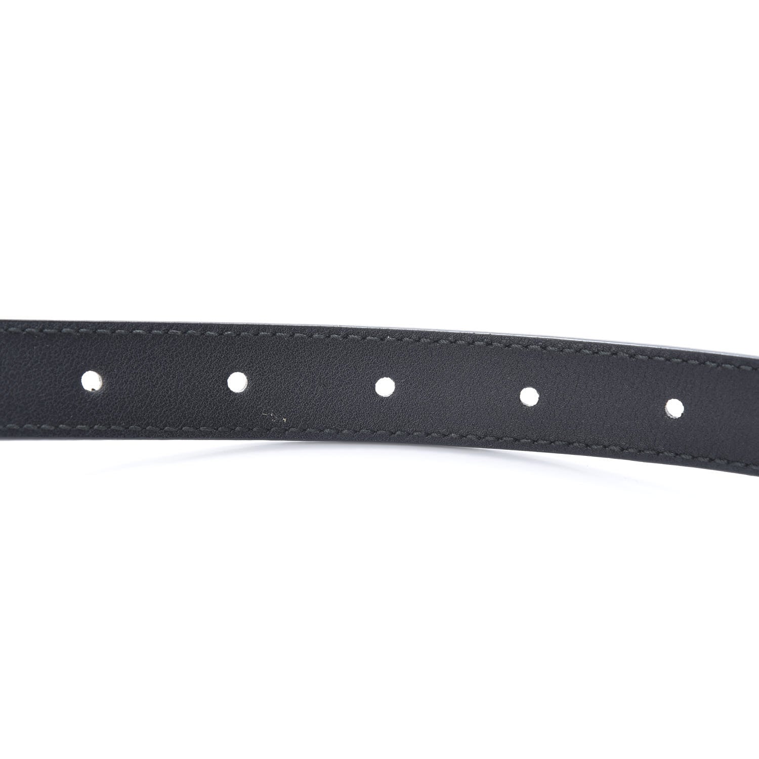Gucci Calfskin Double G 20mm Belt 95 38 Black 5 of 7