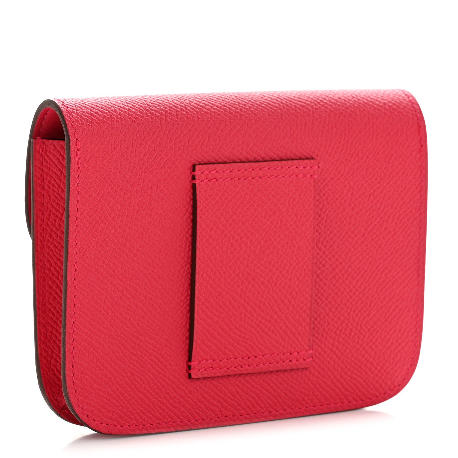 Hermes Epsom Constance Slim Wallet Rose Extreme 4 of 11