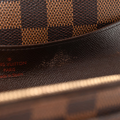Louis Vuitton Damier Ebene Emilie Wallet 7 of 9