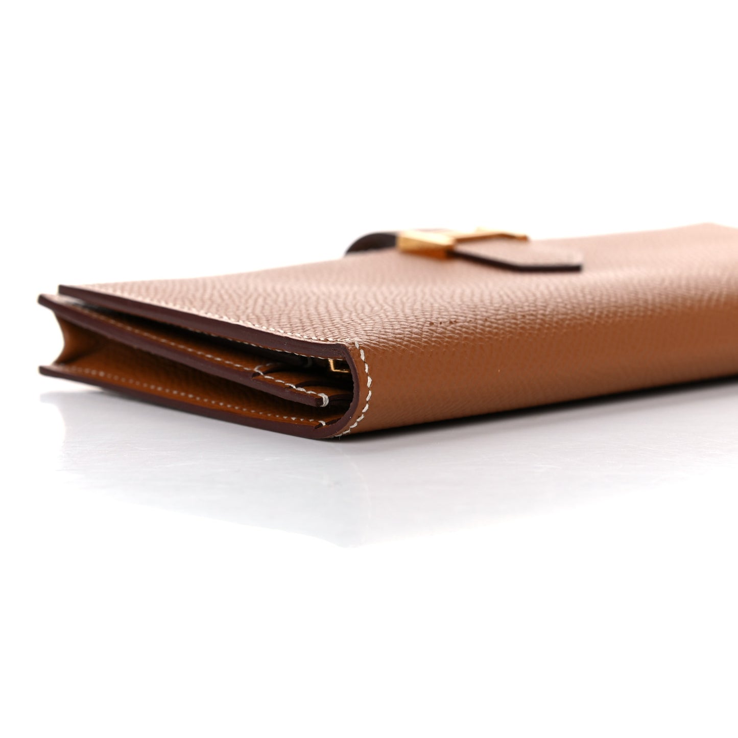 Epsom Bearn Gusset Wallet Gold