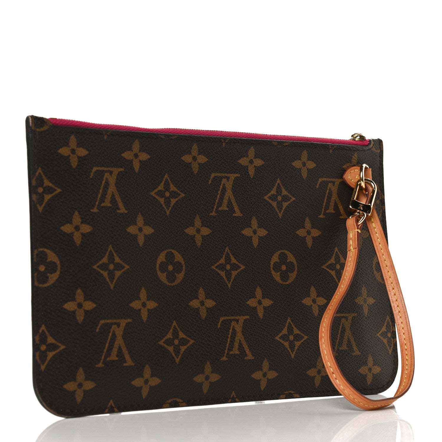 Louis Vuitton Monogram Neverfull MM GM Pochette Pivoine 3 of 8