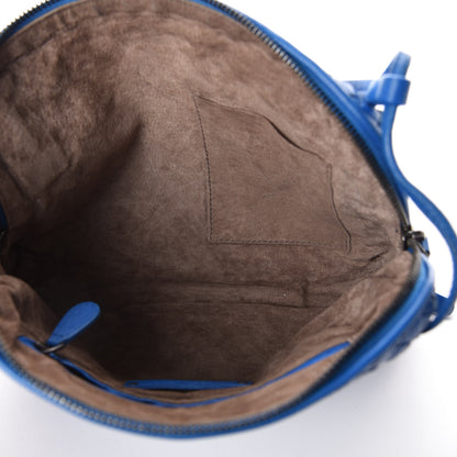 Bottega Veneta Nappa Intrecciato Nodini Crossbody Messenger Signal Blue 5 of 9