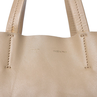 Celine Lambskin Vertical Bi-Cabas Butter 7 of 13