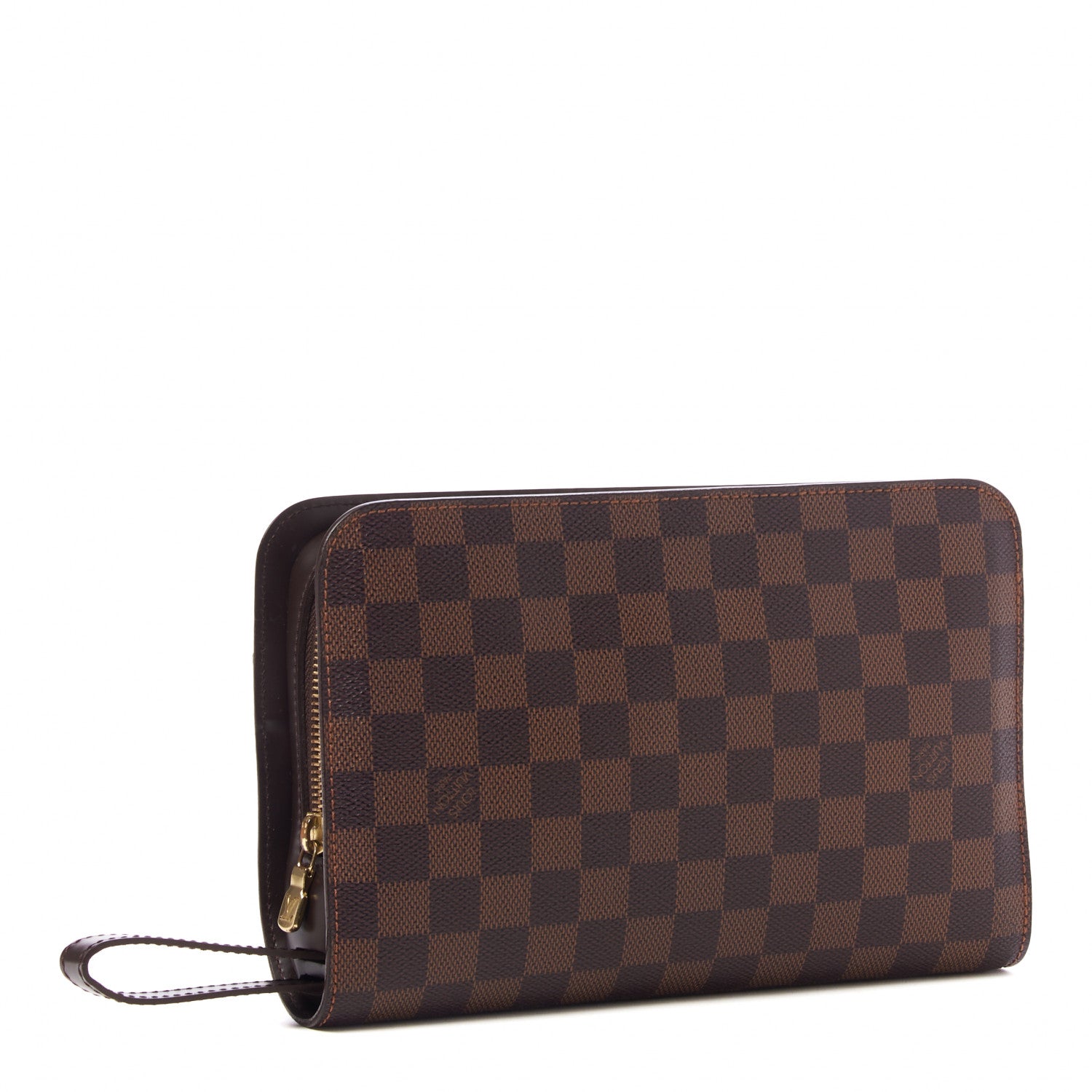 Louis Vuitton Damier Ebene Pochette Saint Louis Clutch 3 of 8