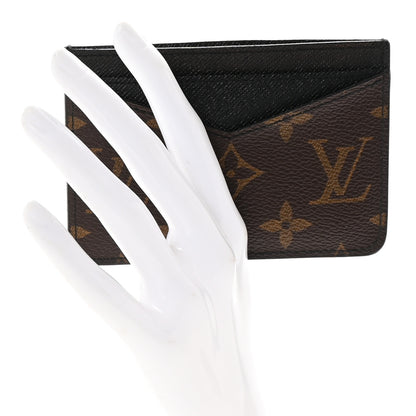 Louis Vuitton Monogram Macassar Neo Porte-Cartes Card Holder 2 of 7