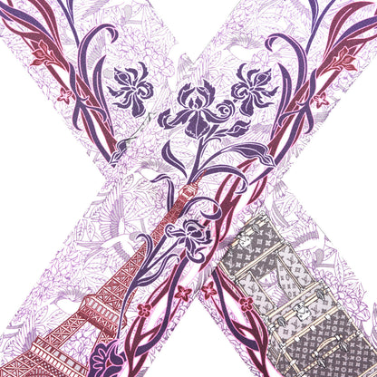 Louis Vuitton Silk Louis A Paris Bandeau Rose 3 of 4