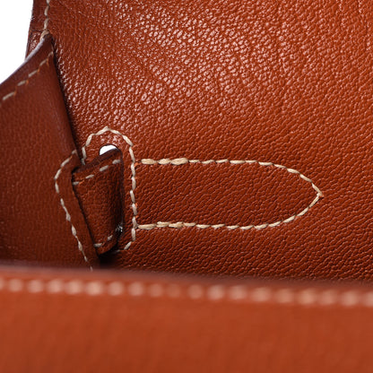 Hermes Chevre De Coromandel Kelly Sellier 32 Brique 13 of 36