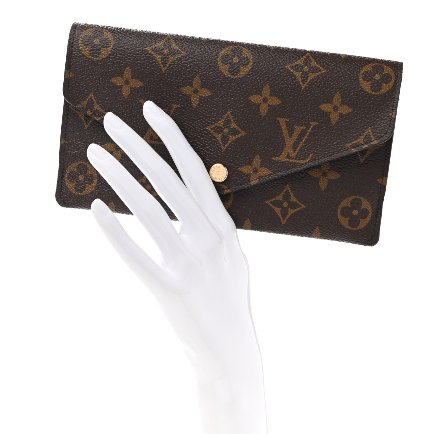 Louis Vuitton Monogram Jeanne Wallet Fuchsia 3 of 10