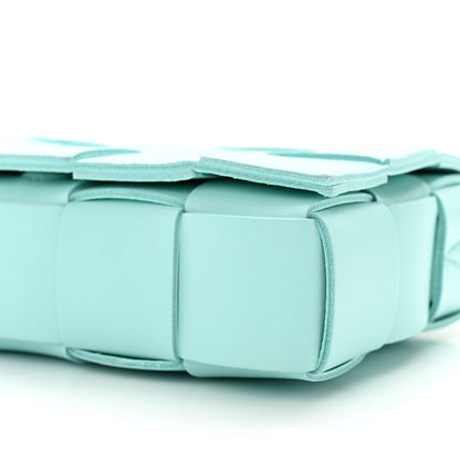 Bottega Veneta Lambskin Maxi Intrecciato Small Cassette Crossbody Bag Celadon 10 of 10