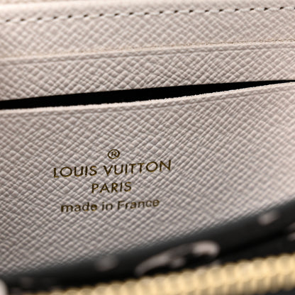 Louis Vuitton Monogram Giant Crafty Zippy Coin Purse Creme Caramel 6 of 7