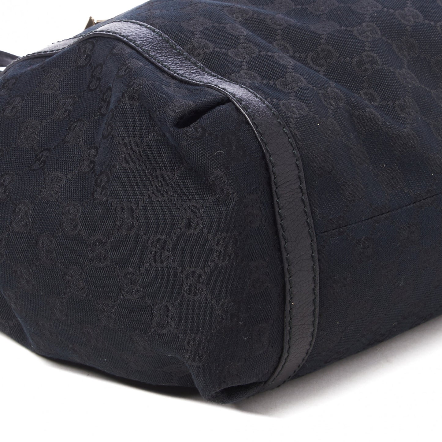 Monogram New Ladies Web Tote Black