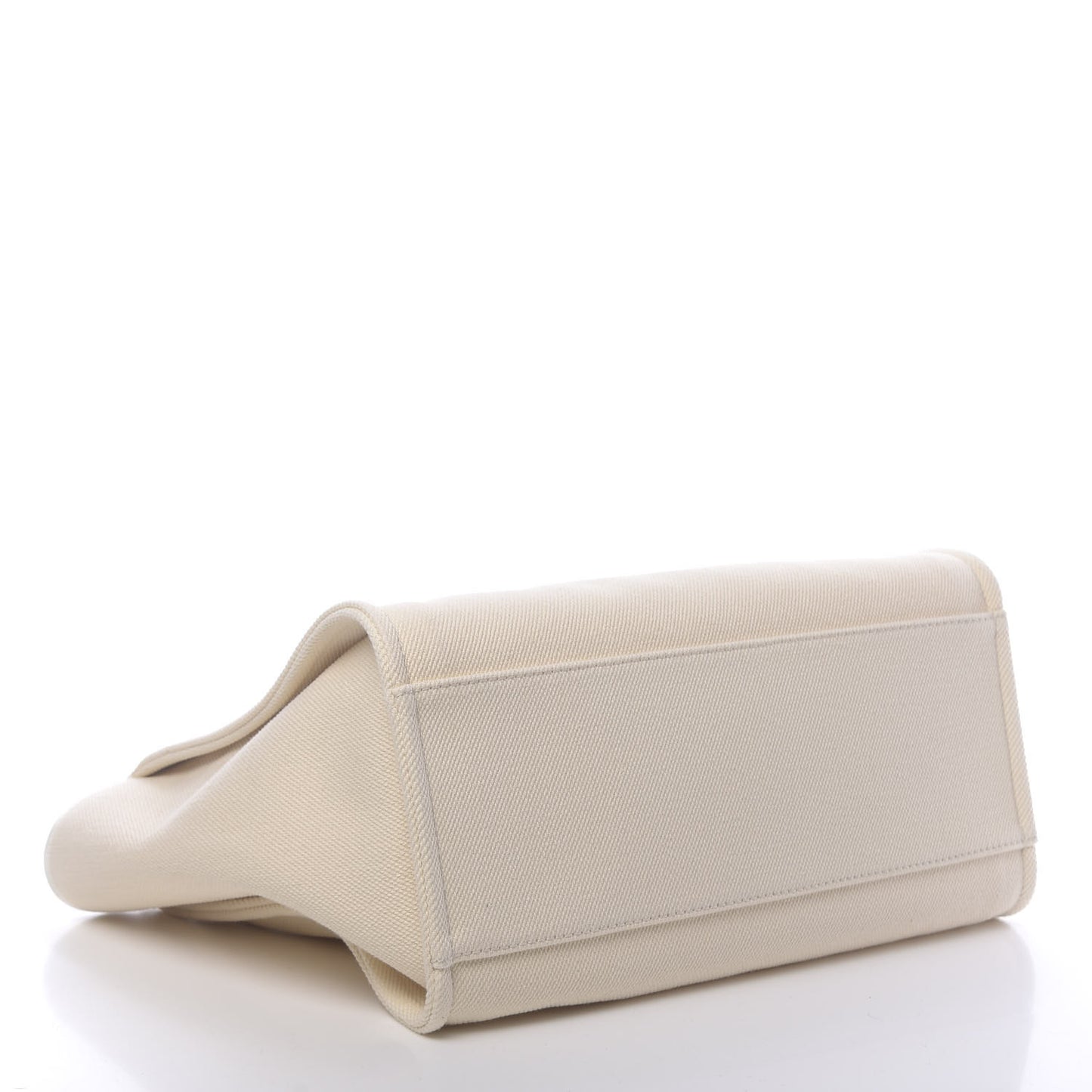 Canvas Pearl Medium Deauville Tote Ecru Beige