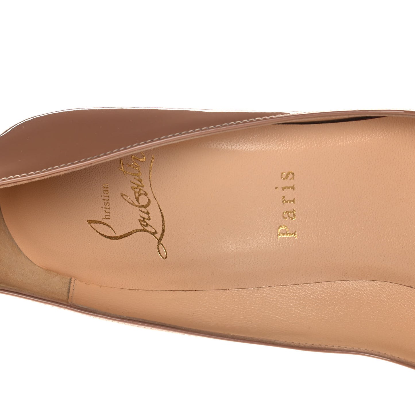 Patent Pigalle Follies 100 Pumps 37 Nude