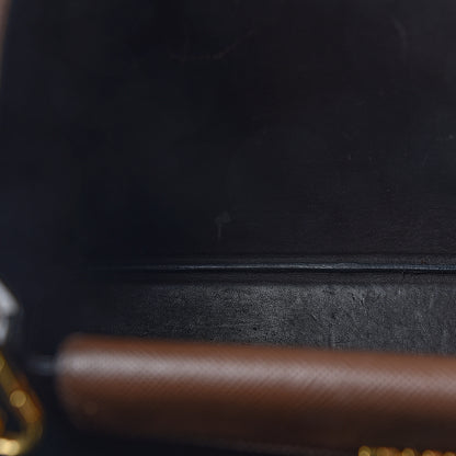 Prada Saffiano Cuir Large Double Bag Cacao 18 of 24