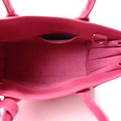 Saint Laurent Calfskin Nano Sac De Jour Lipstick Fuchsia 5 of 10