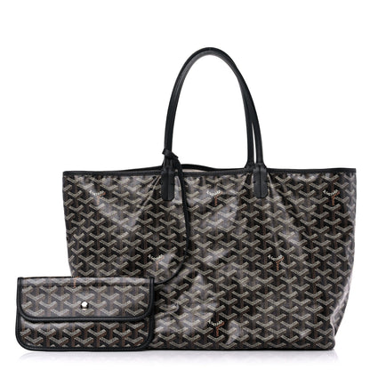 Goyard Goyardine Saint Louis PM Black 1 of 11