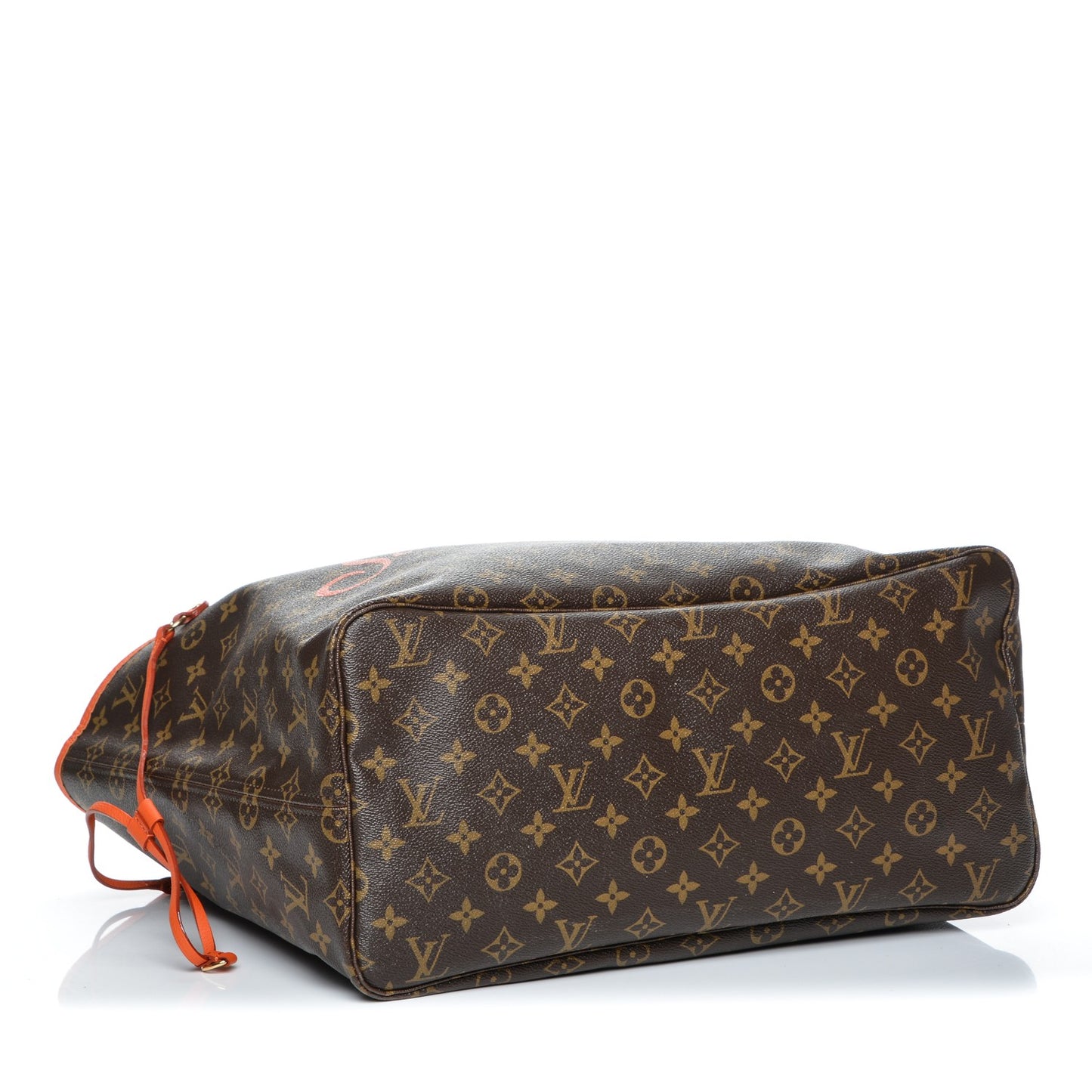 Monogram Articles de Voyage Ikat San Francisco LV Cup Neverfull GM Orange