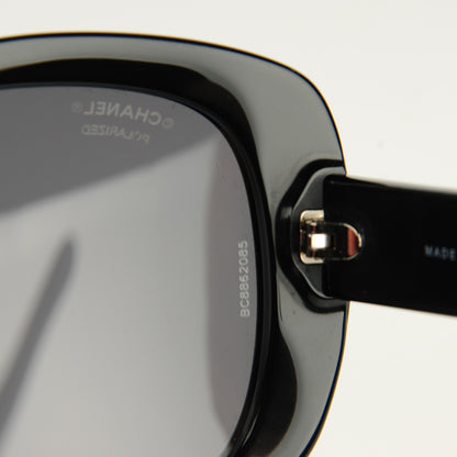 Chanel CC Polarized Sunglasses 5183 Black 8 of 8