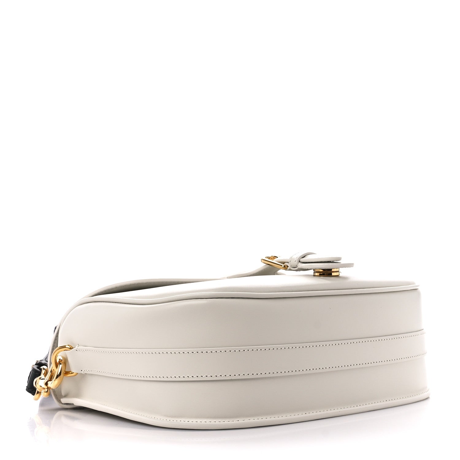 Christian Dior Box Calfskin Large Bobby Flap White 4 of 9