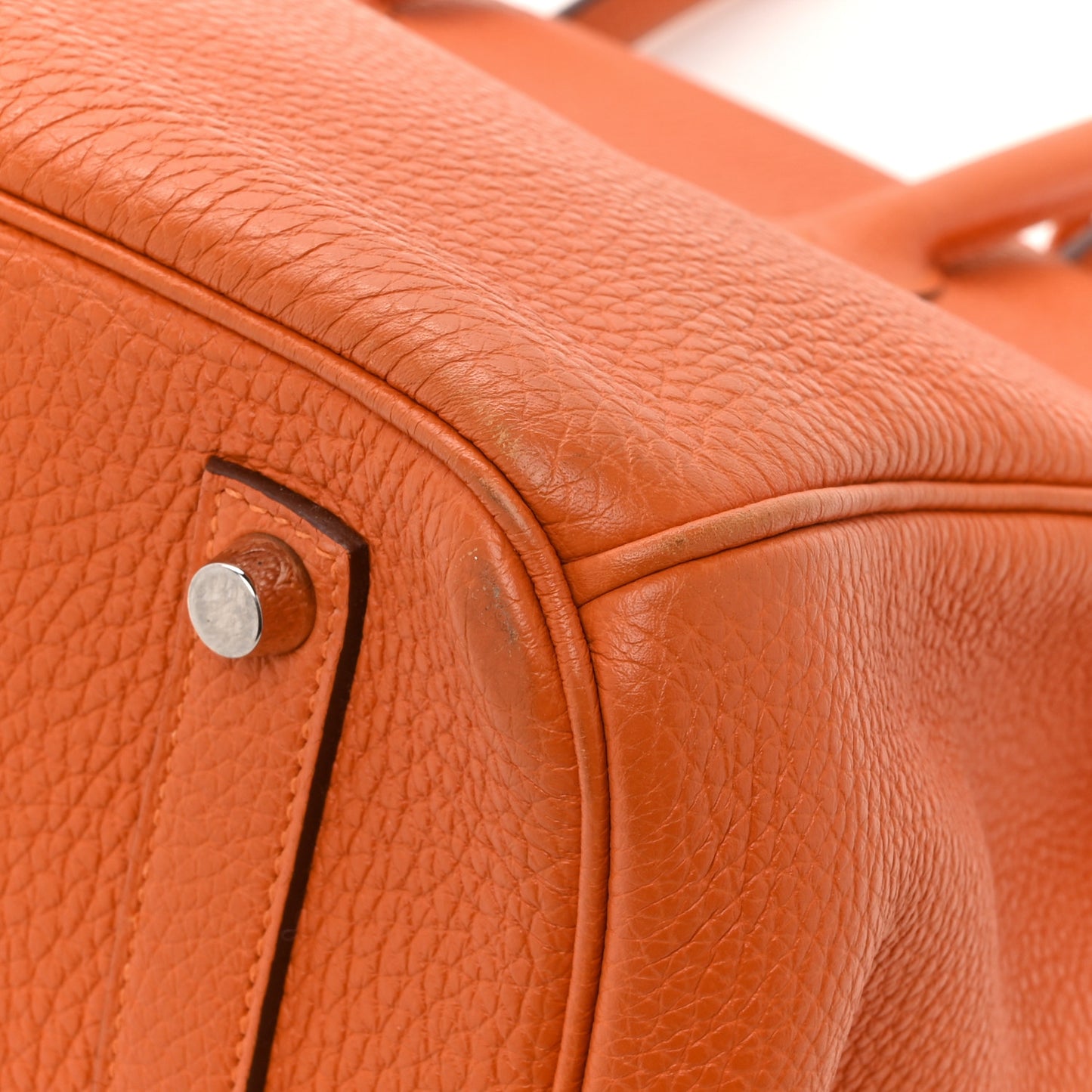 Togo Birkin 35 Orange