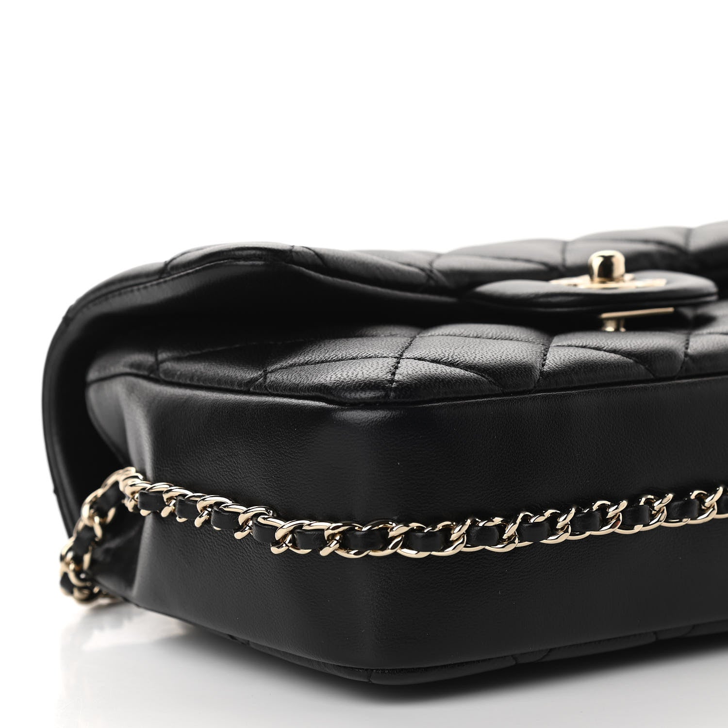 Chanel Lambskin Quilted Small My Precious Flap Black 8 of 11