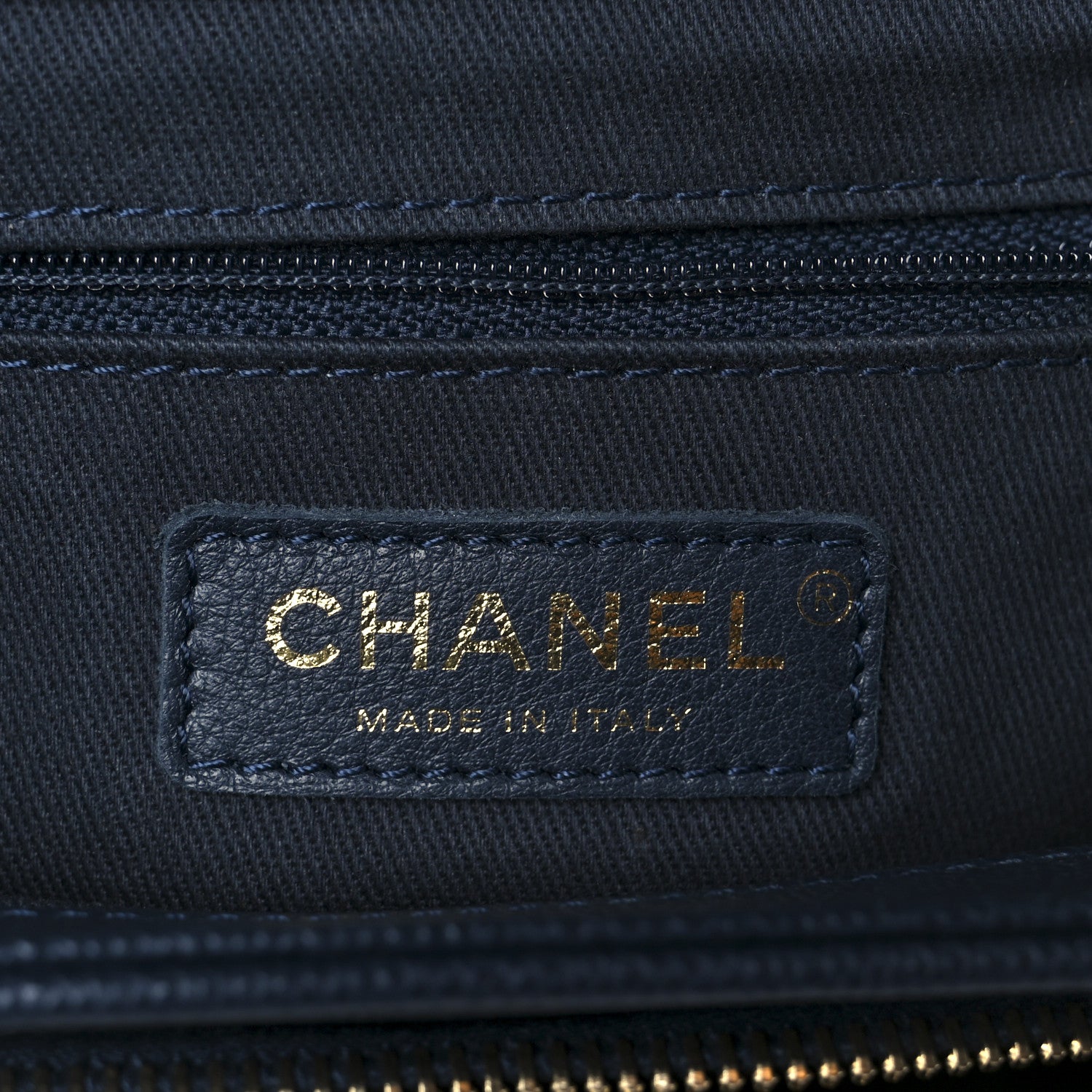 Chanel Caviar Quilted Medium Business Affinity Flap Navy 6 of 10