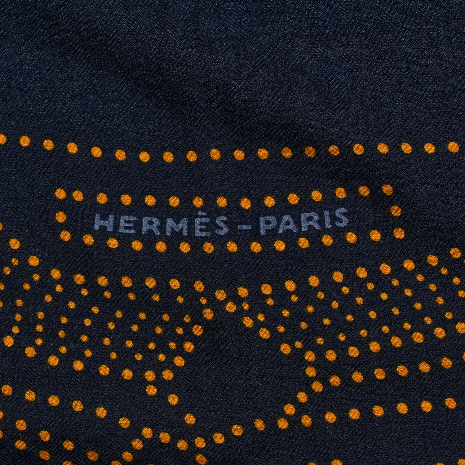 Hermes Cashmere Silk Brandebourgs Points Shawl 140 Bleu Black Gold Rouge 3 of 4