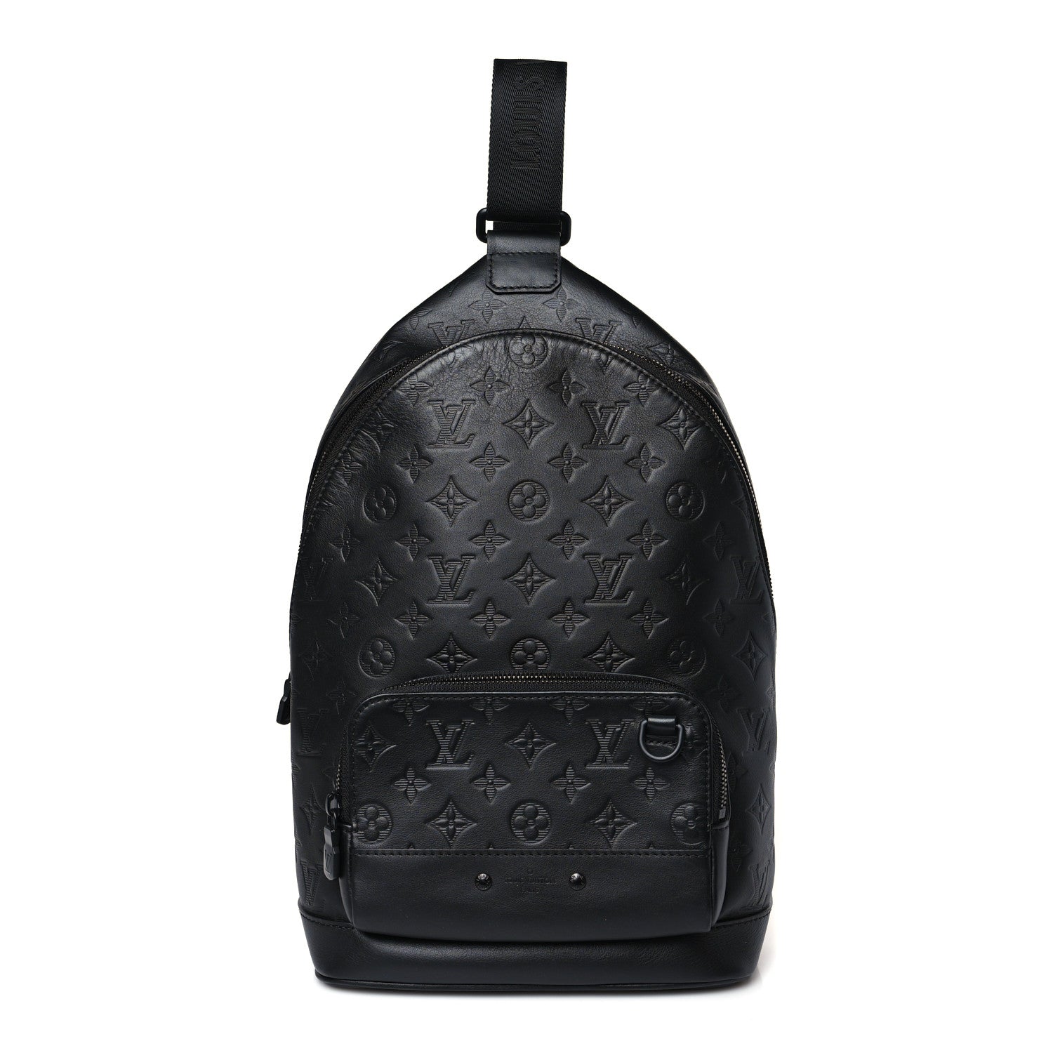 Louis Vuitton Monogram Shadow Racer Slingbag Black 1 of 8