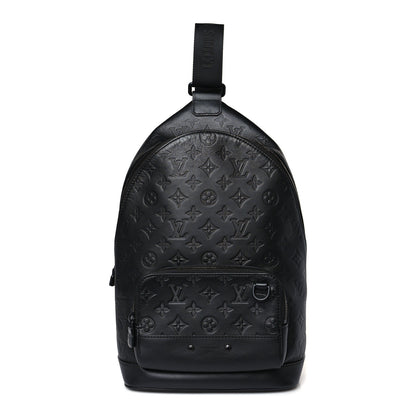 Louis Vuitton Monogram Shadow Racer Slingbag Black 1 of 8
