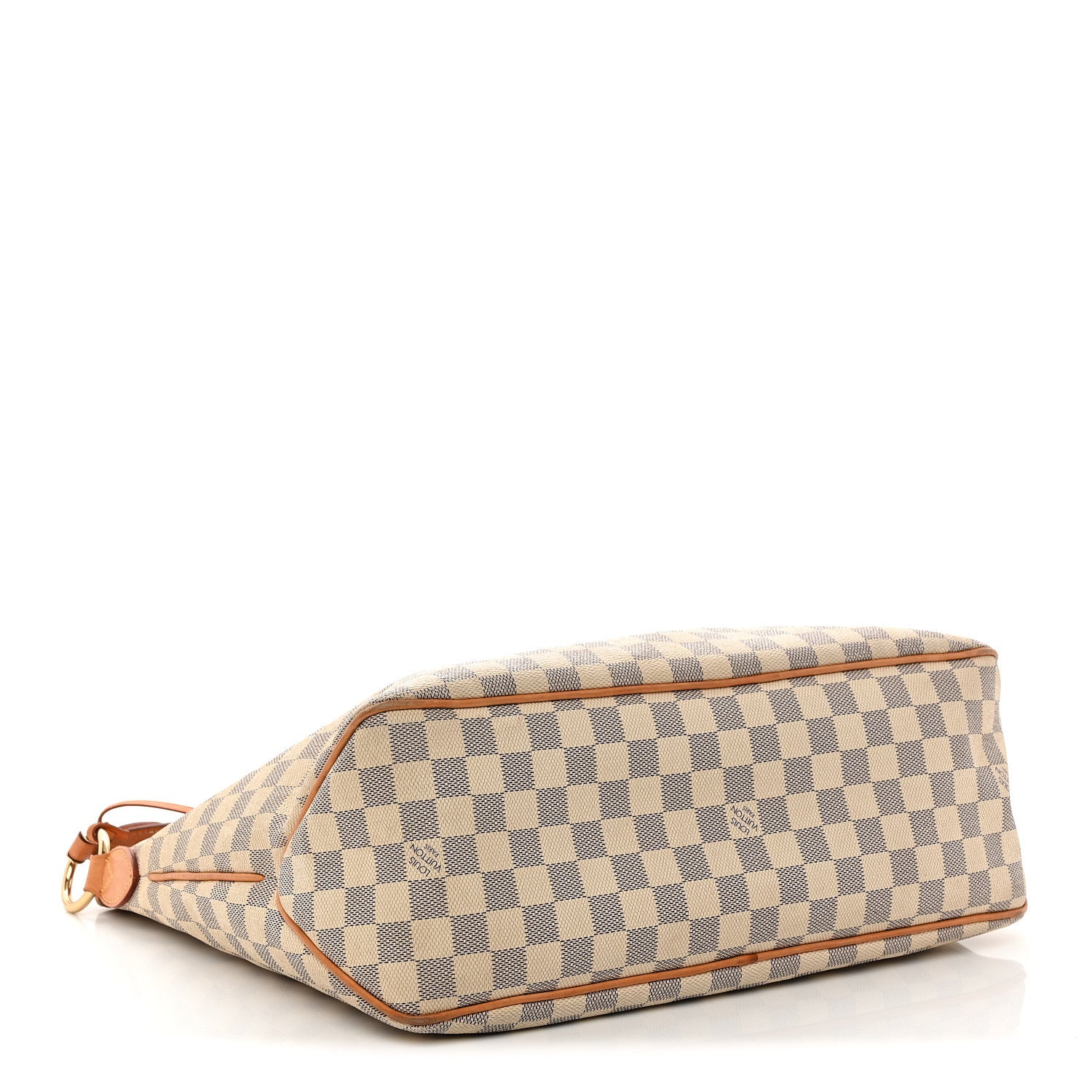 Louis Vuitton Damier Azur Delightful MM Rose Ballerine 4 of 14