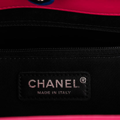 Chanel Patent Quilted Small Coco Shine Shopping Tote Pink 6 of 7