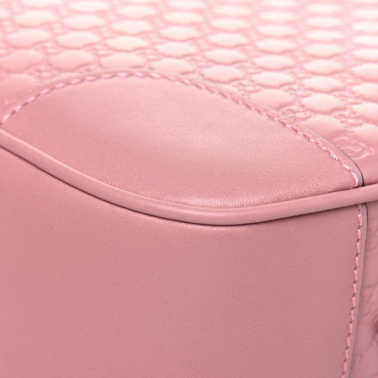 Soft Microguccissima Mini Bree Messenger Bag Soft Pink