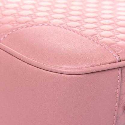 Gucci Soft Microguccissima Mini Bree Messenger Bag Soft Pink 13 of 14