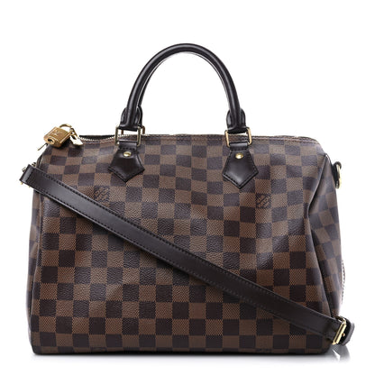 Louis Vuitton Damier Ebene Speedy Bandouliere 30 1 of 18
