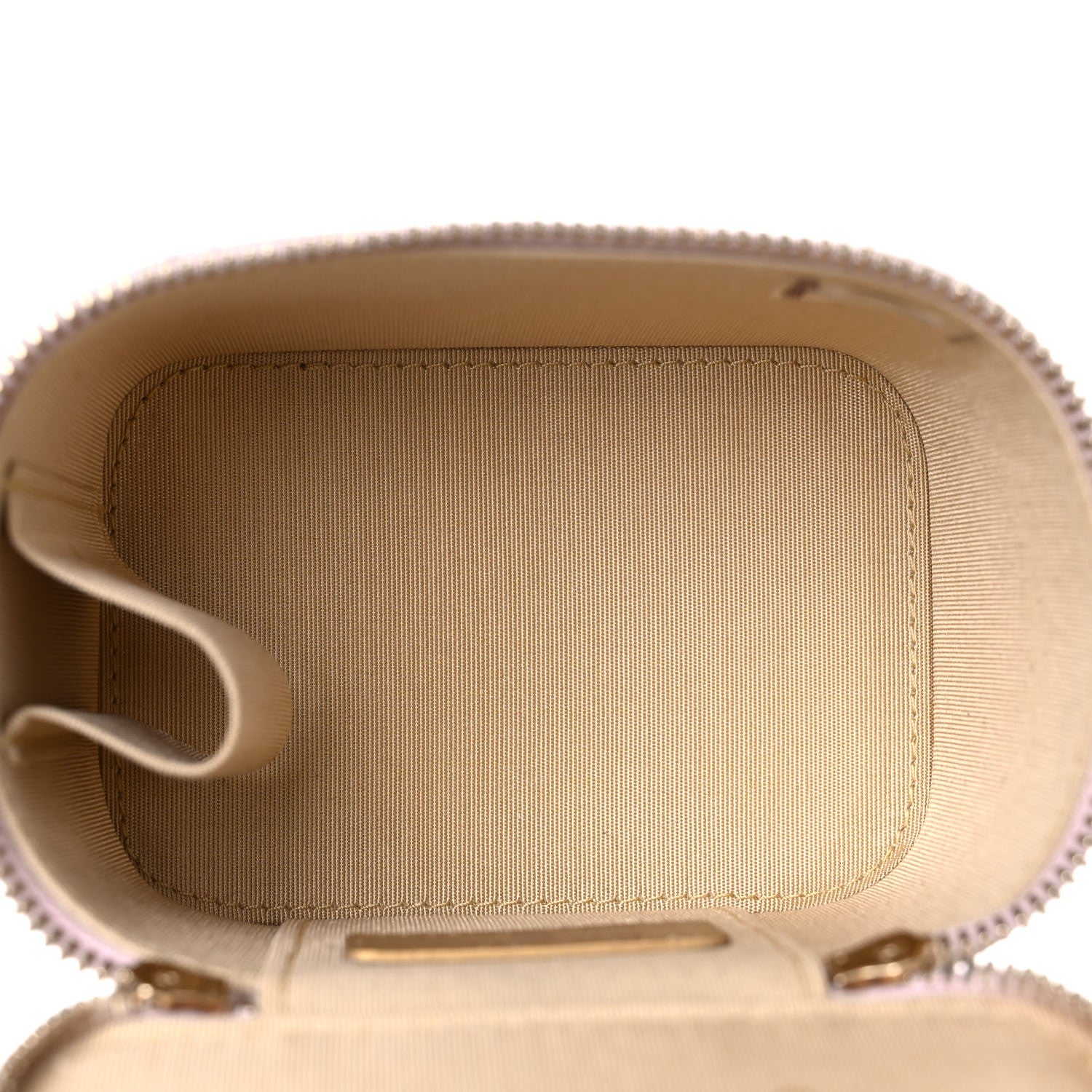 Chanel Lambskin Quilted Pearl Crush Mini Vanity Case With Chain Light Purple 5 of 10