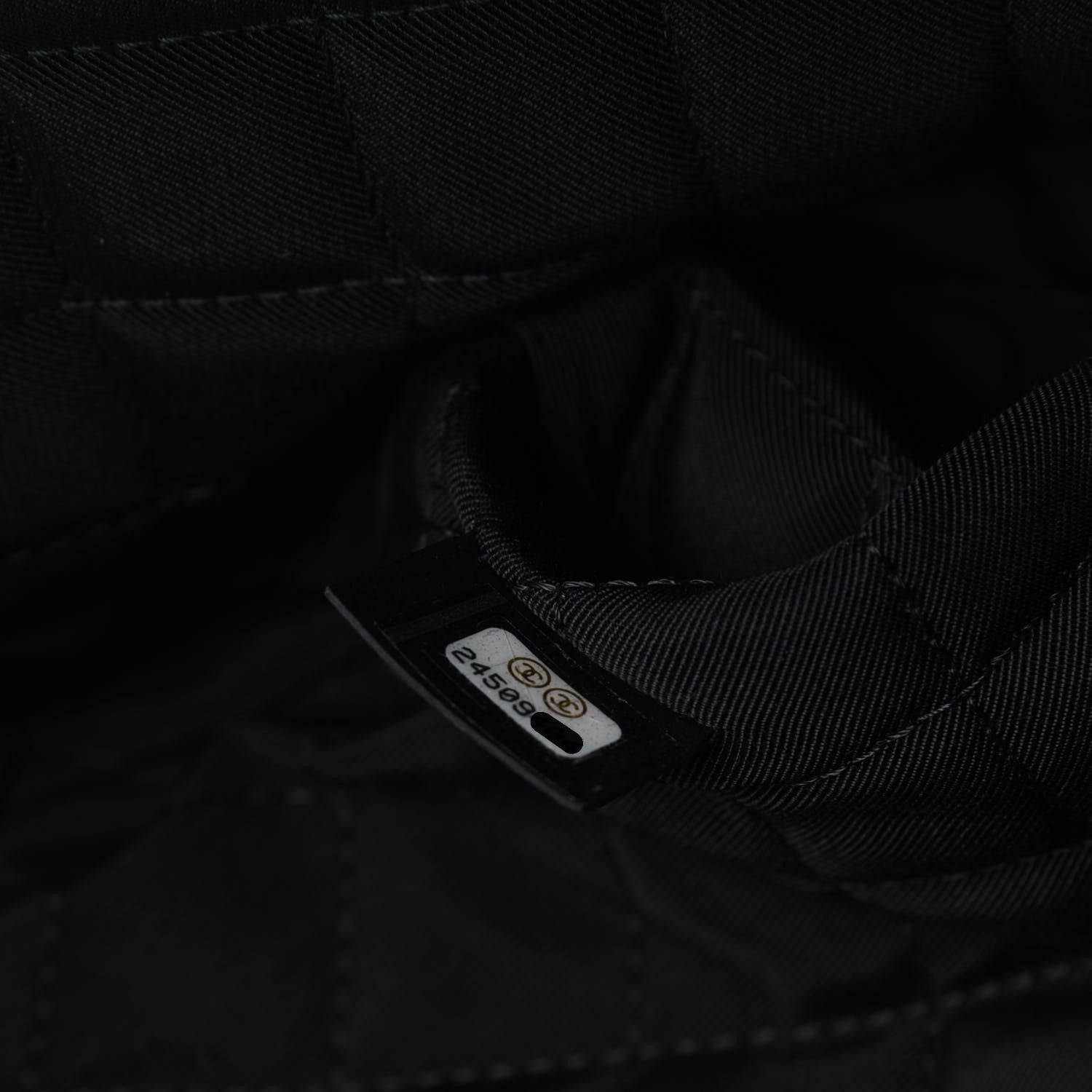 Chanel Caviar Quilted Large Golden Class Pouch Black 7 of 11