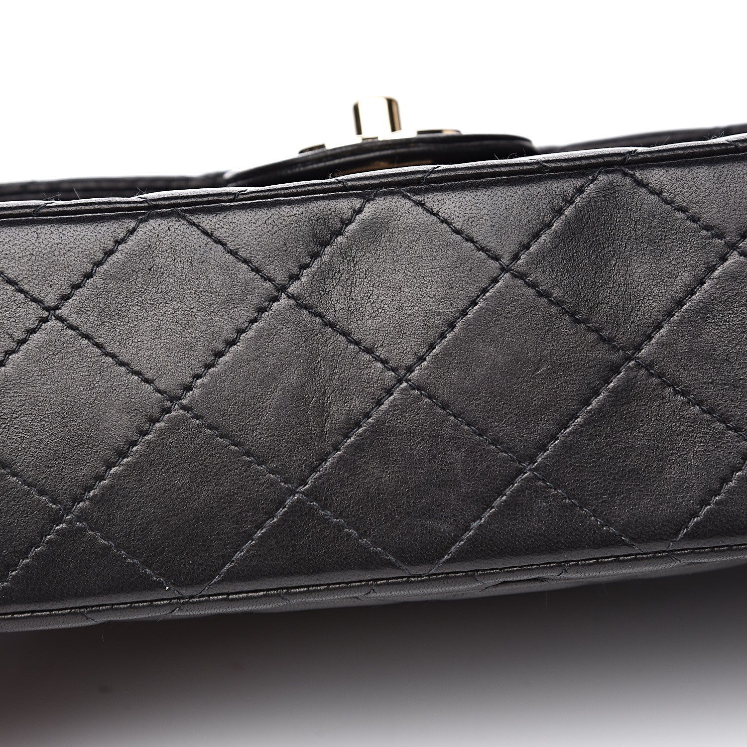 Chanel Lambskin Quilted Small Double Flap Black 11 of 16