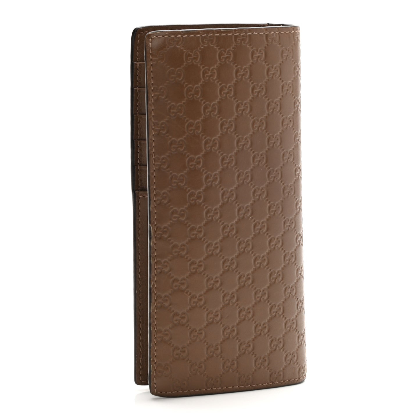 Microguccissima Bi-Fold Organizer Wallet Acero