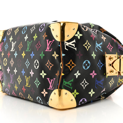 Louis Vuitton Monogram Multicolor Speedy 30 Black 9 of 10