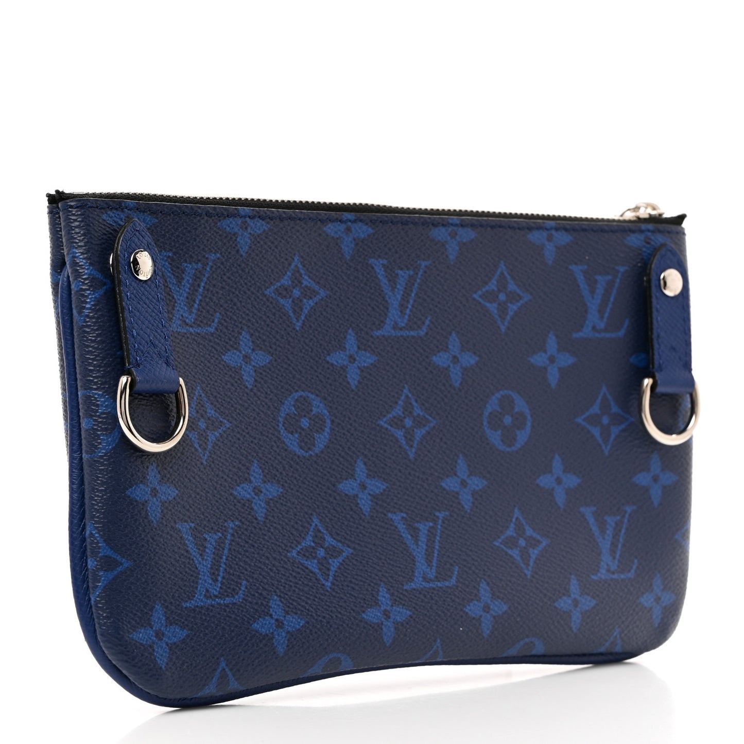 Taigarama Trio Messenger Small Pochette Cobalt