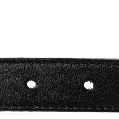 Gucci Calfskin Double G 20mm Belt 80 32 Black 6 of 7
