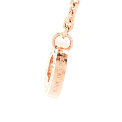 Bulgari 18K Rose Gold Diamond Ruby Mother of Pearl Large Divas' Dream Pendant Necklace 5 of 6