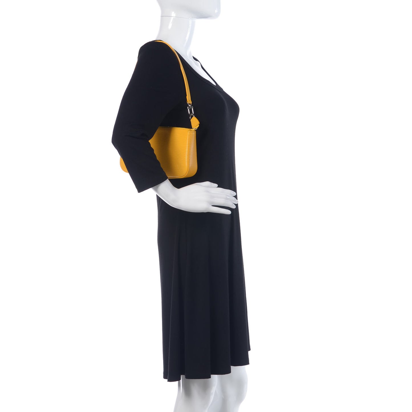 Epi Pochette Accessories NM Citron