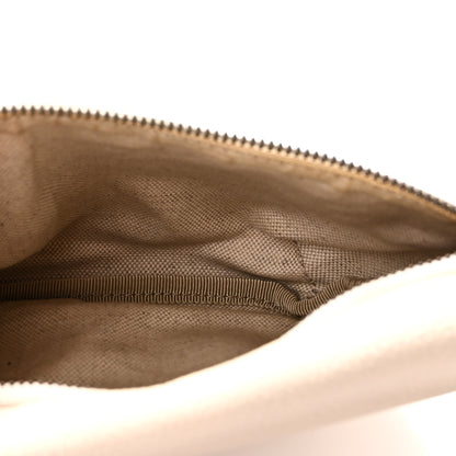 Gucci Grained Calfskin Small Logo Belt Bag White 5 of 10