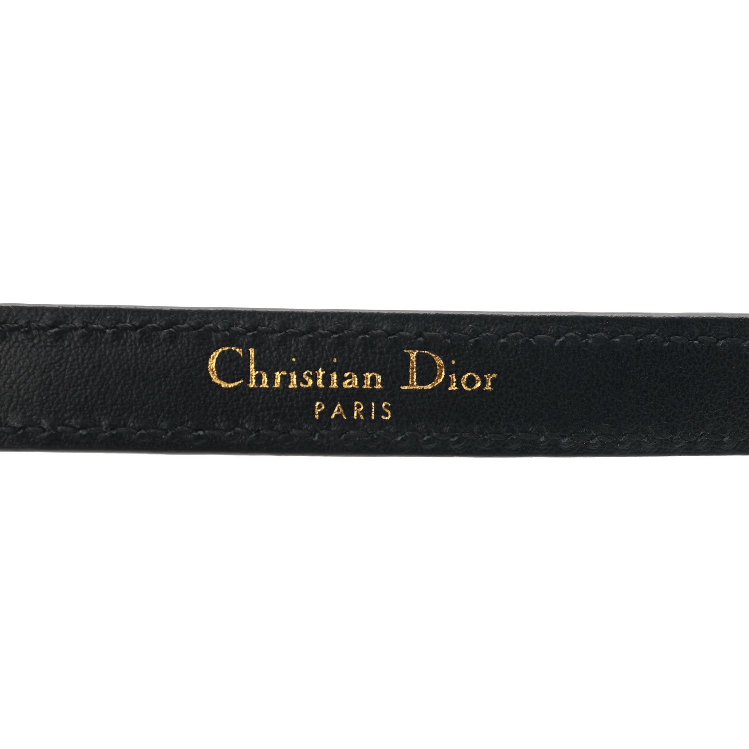 Christian Dior Calfskin Dior ID Belt 70 Black 3 of 5