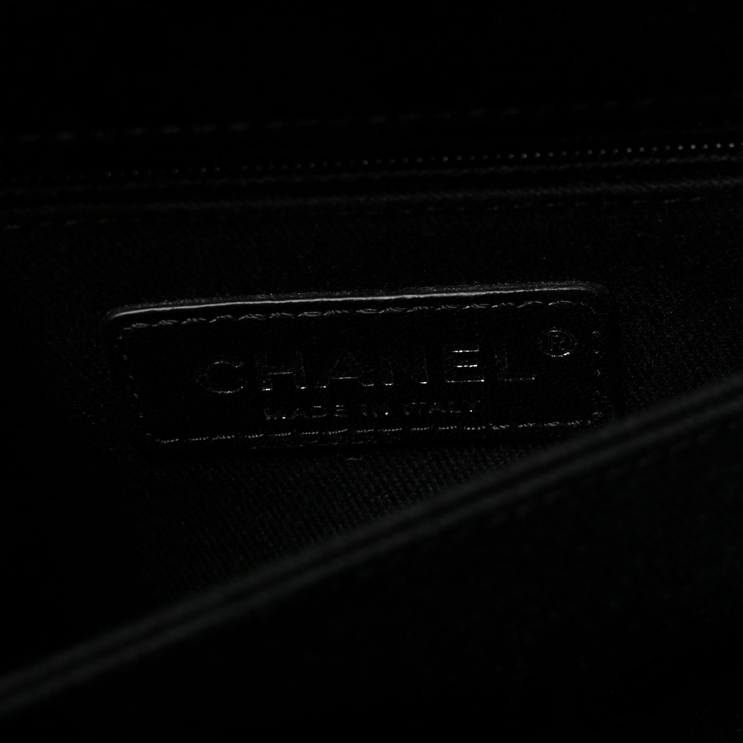 Iridescent Caviar Quilted Mini Coco Handle Flap So Black