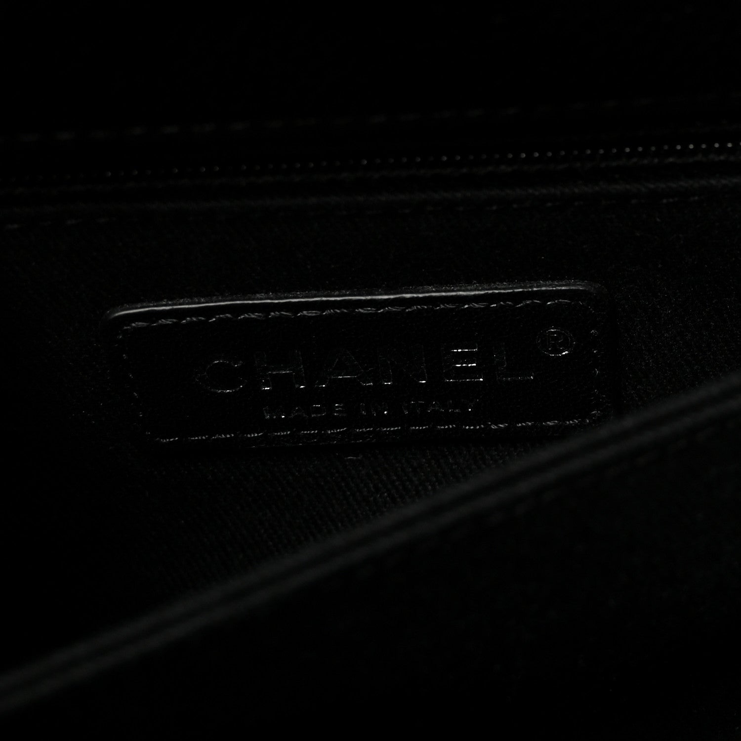 Chanel Iridescent Caviar Quilted Mini Coco Handle Flap So Black 6 of 11