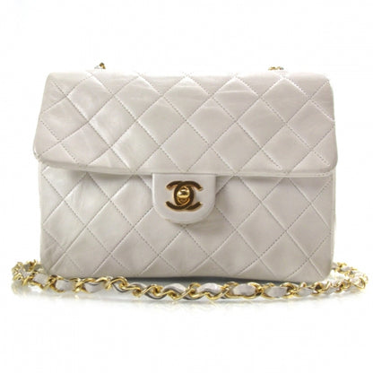 Chanel Lambskin Quilted Flap White 1 of 14